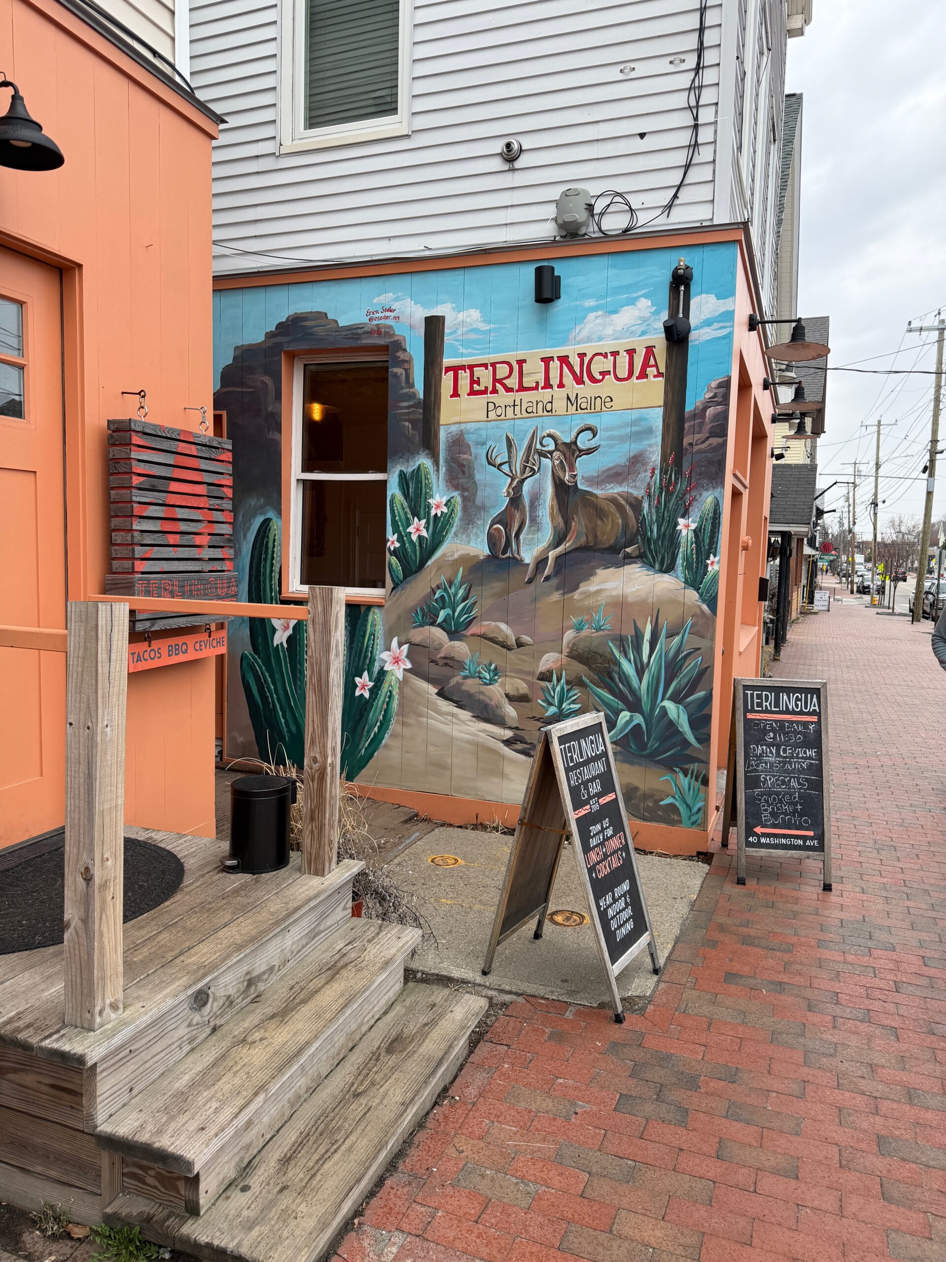 Texas Barbecue … in Maine